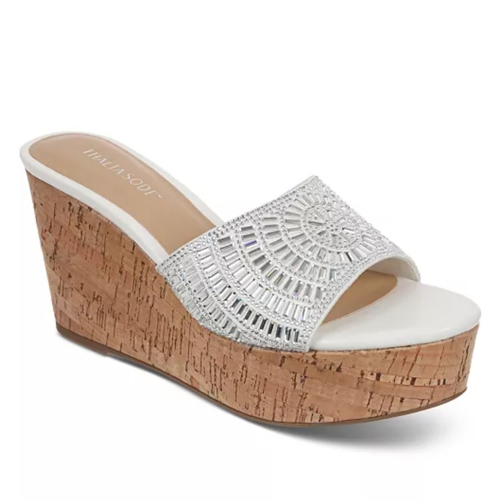 Thalia Sodi Gemstone Platform Sandals